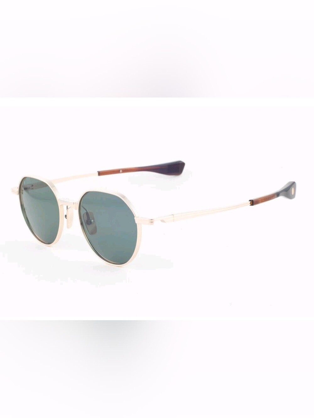 DitaVers-One Unisex Gold Geometric Sunglasses DTS150-A-01 - Picture 3 of 3